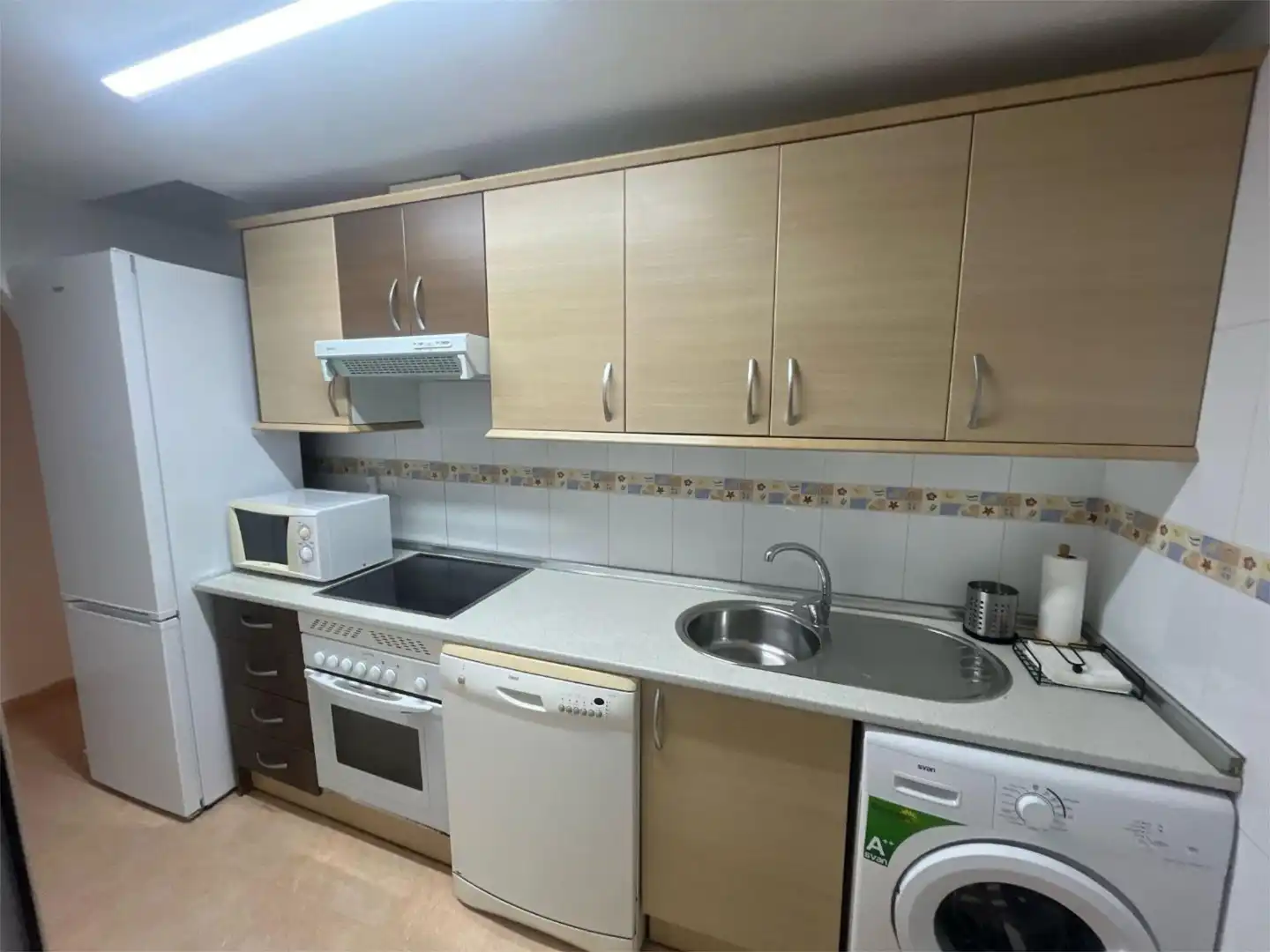 Cocina de Apartamento en venta en Los Alcázares con Aire acondicionado y Terraza