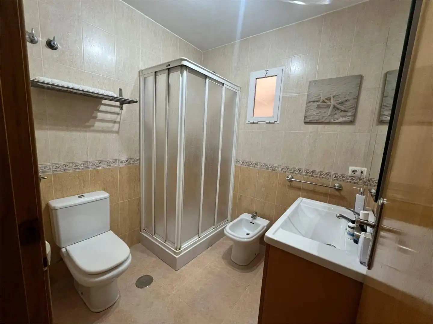 Baño de Apartamento en venta en Los Alcázares con Aire acondicionado y Terraza
