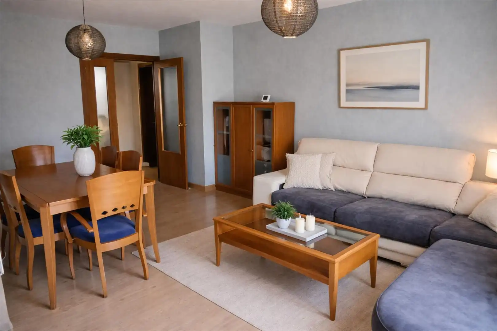 Pis en venda a Calle G.Espartales Sur, 24, Espartales Sala d'estar de Pis en venda en Alcalá de Henares amb Calefacció, Jardí privat i Parquet