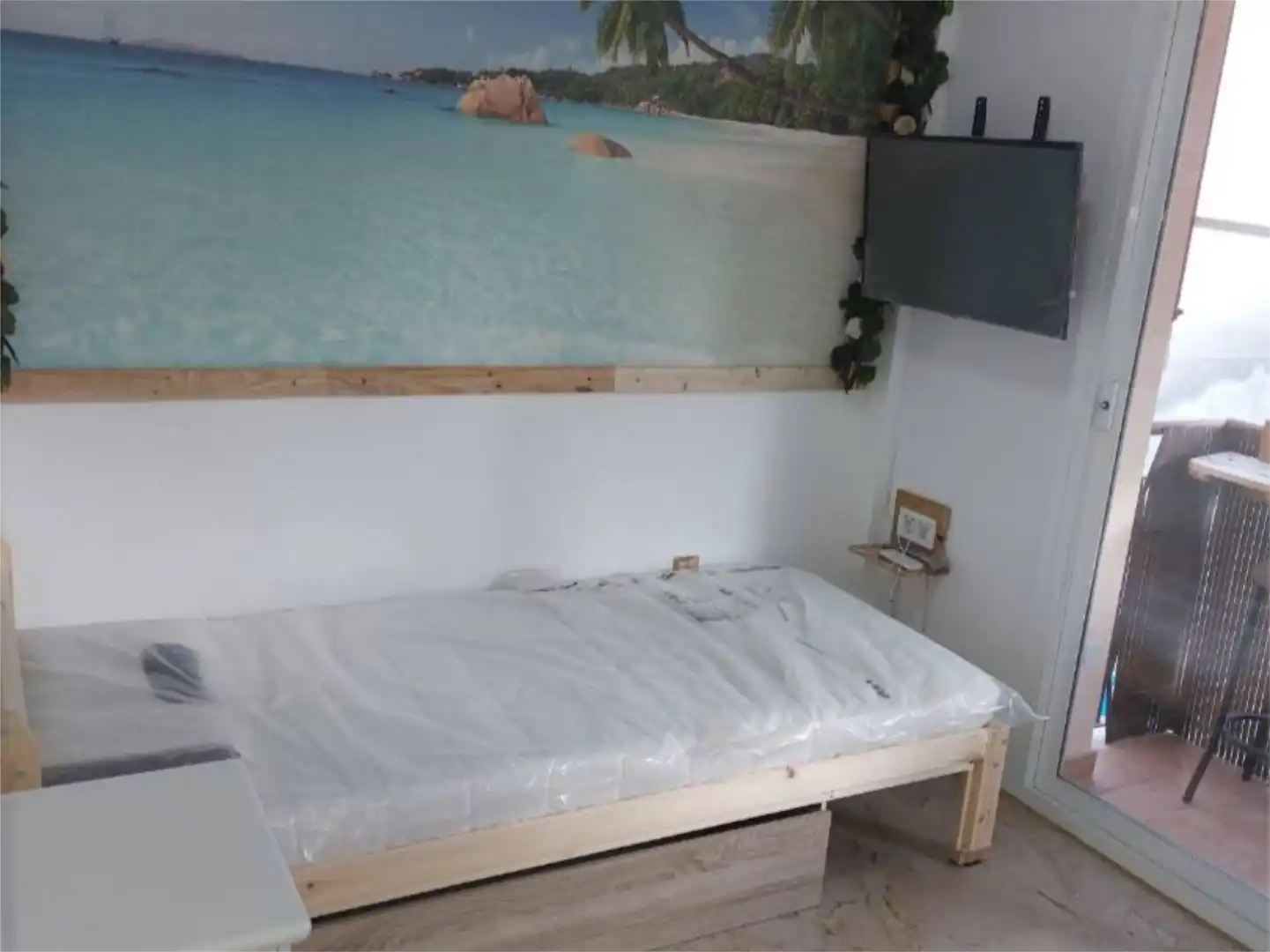 Bedroom of Flat for share in Mijas  with Air Conditioner, Heating and Furnished