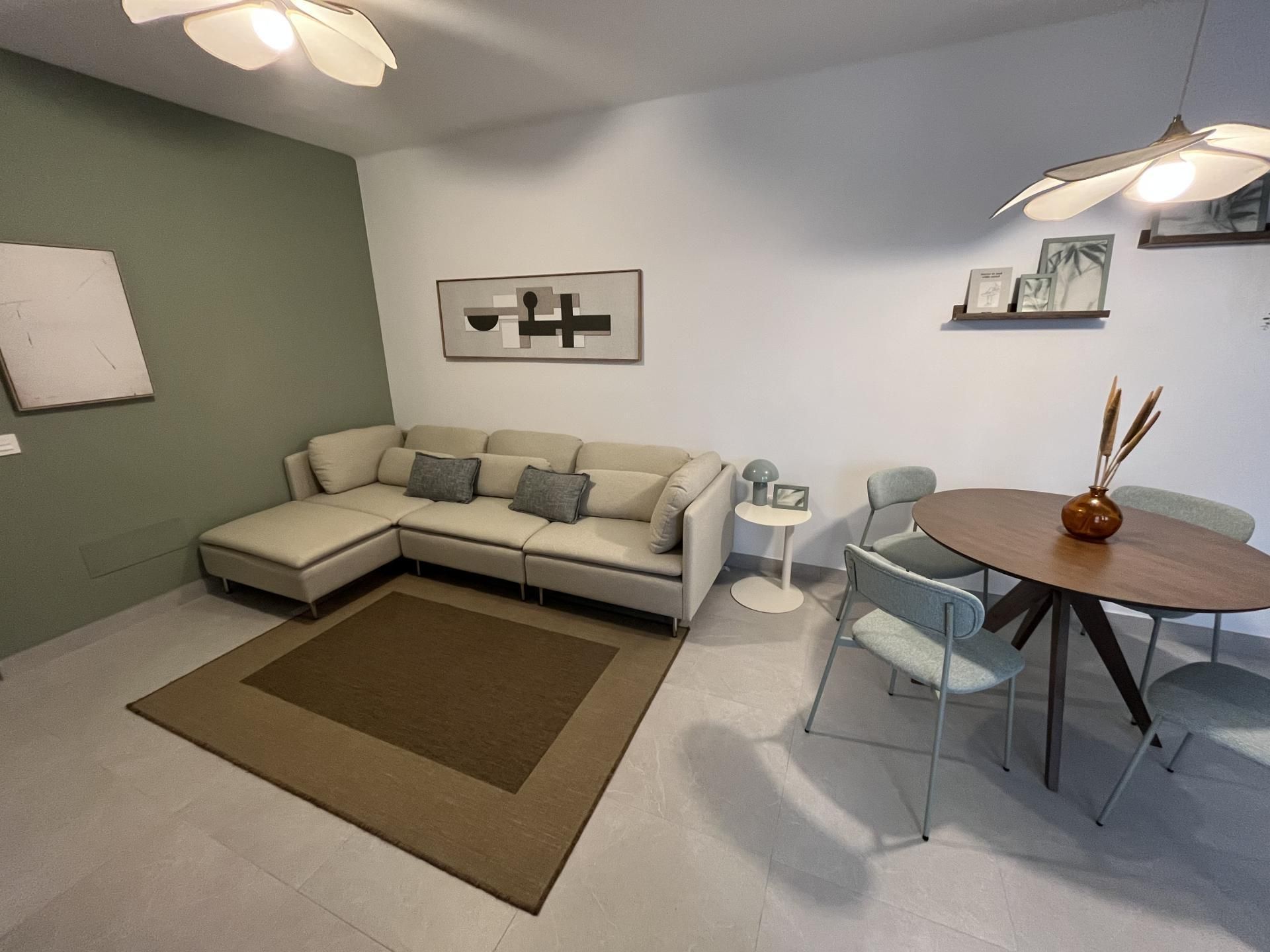 Sala de estar de Piso de alquiler en  Almería Capital con Amueblado