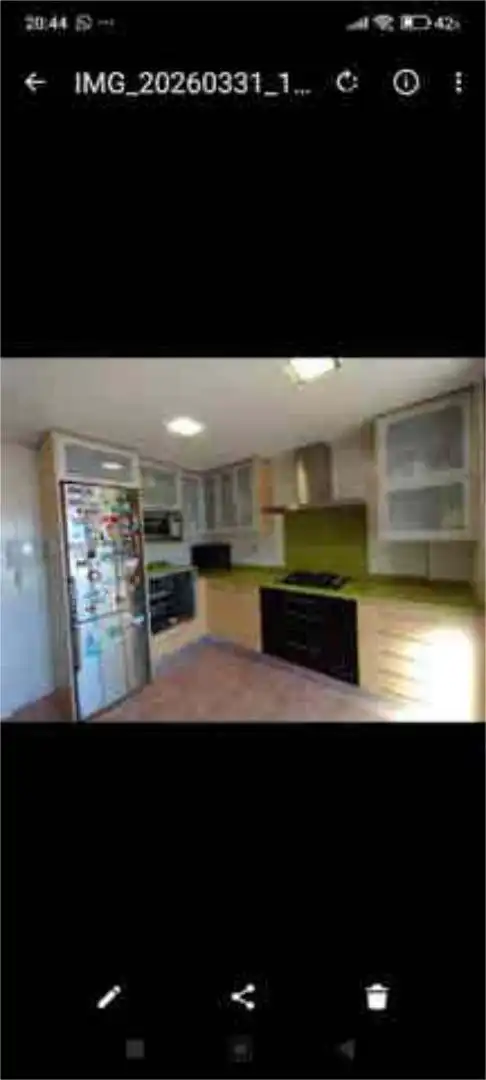 Attic for sale in Beniaján Kitchen of Attic for sale in Murcia with Heating, Terrace and Storage room