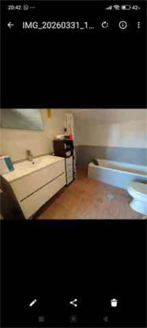 Attic for sale in Beniaján Bathroom of Attic for sale in Murcia with Heating, Terrace and Storage room