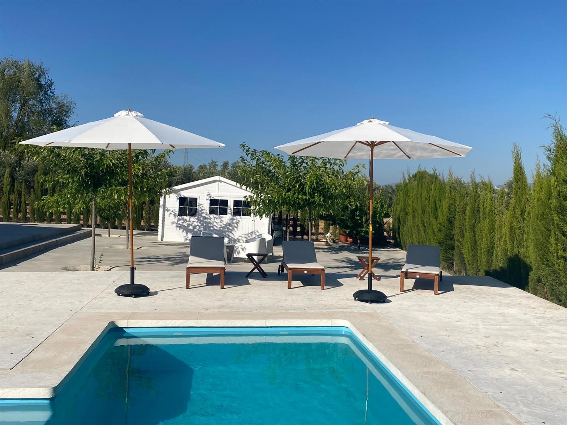 Casa o chalet de alquiler en Campo de Mirra / El Camp de Mirra Terraza de Casa o chalet de alquiler en Campo de Mirra / El Camp de Mirra con Terraza, Piscina y Amueblado