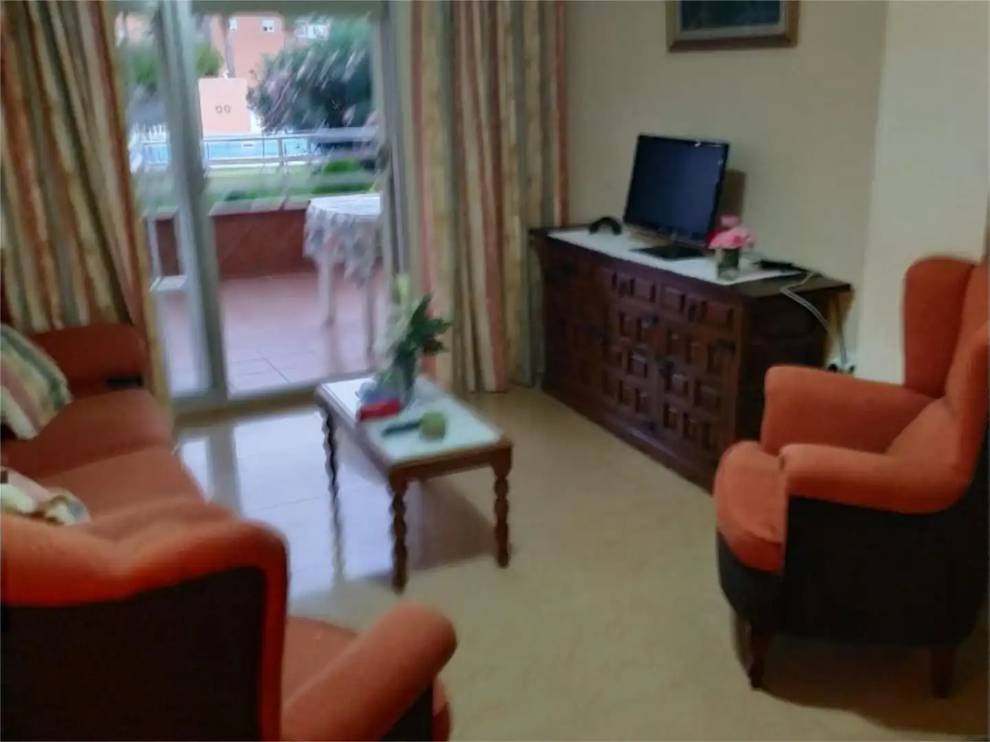 Wohnzimmer von Wohnungen zur Miete in Salobreña mit Terrasse, Schwimmbad und Möbliert