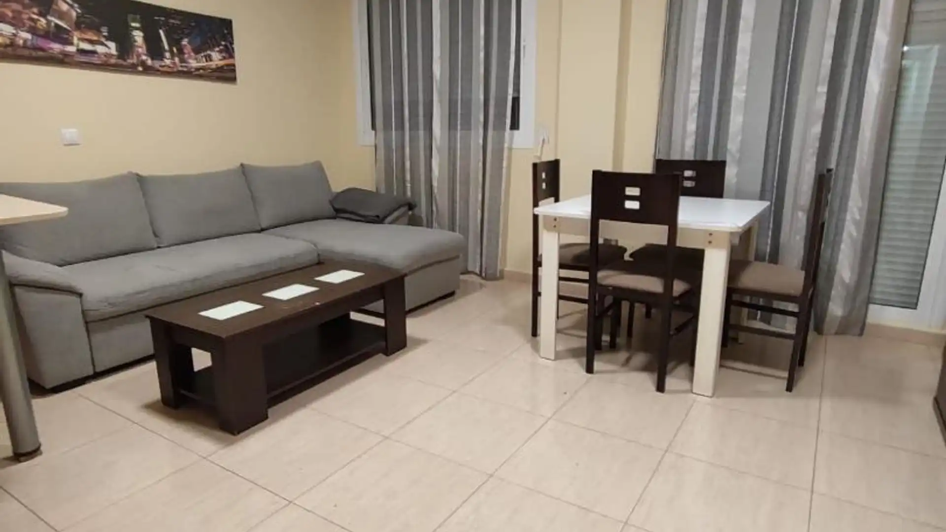 Piso de alquiler en B-9, 113, Lorquí Sala de estar de Piso de alquiler en Lorquí con Aire acondicionado y Terraza