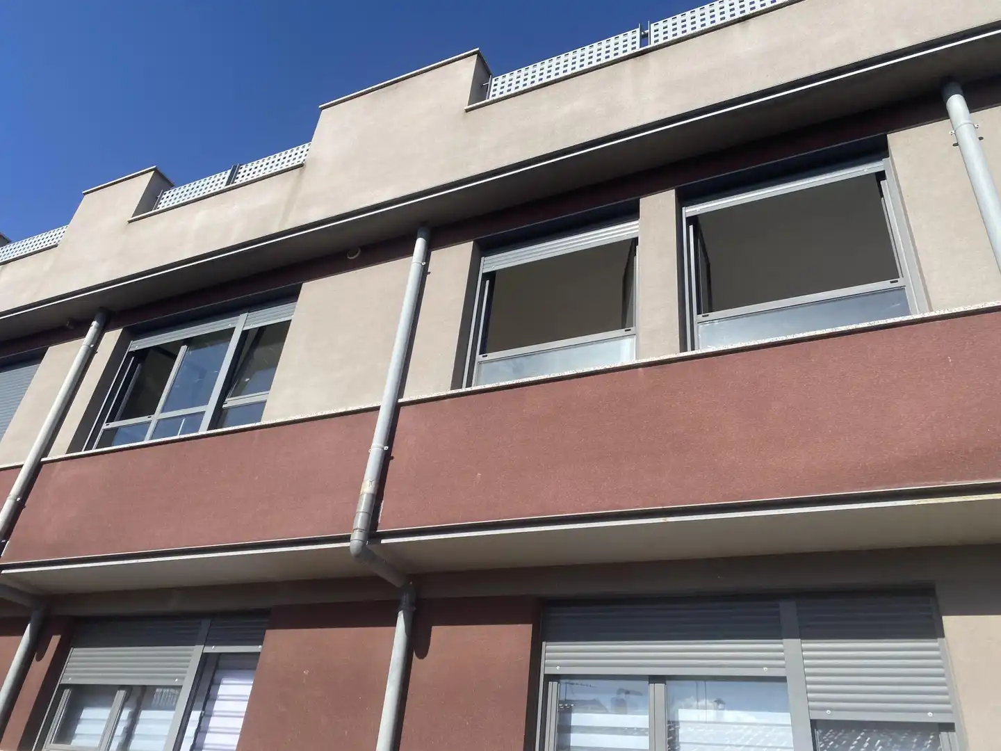 Vista exterior de Piso en venta en Palencia con Calefacción, Trastero y Amueblado