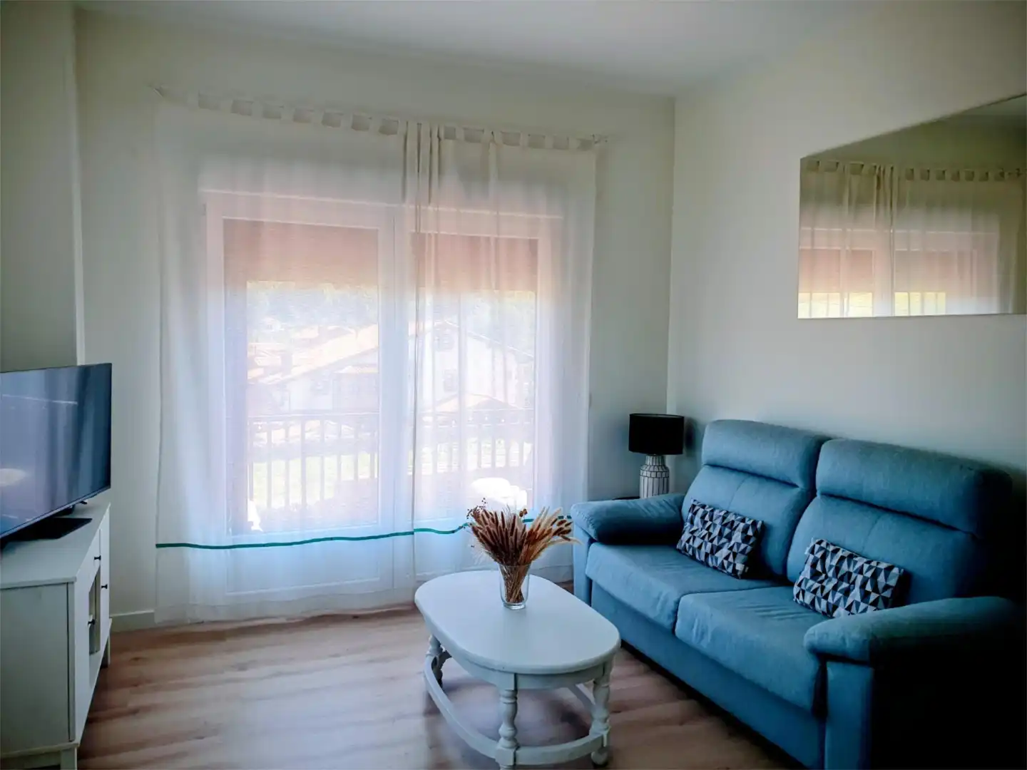 Sala de estar de Piso en venta en Alfoz de Lloredo con Terraza