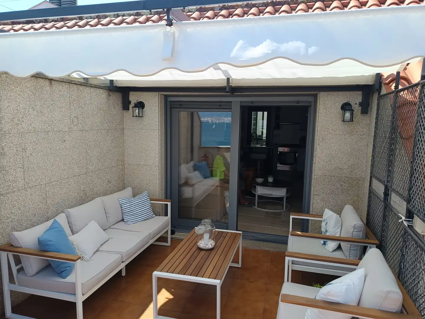 Terraza de Ático de alquiler en Cangas  con Aire acondicionado, Terraza y Balcón