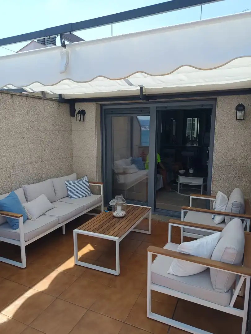 Terraza de Ático de alquiler en Cangas  con Aire acondicionado, Terraza y Balcón