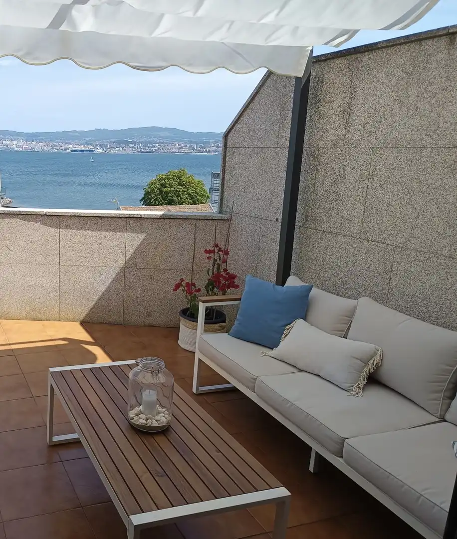 Terraza de Ático de alquiler en Cangas  con Aire acondicionado, Terraza y Balcón