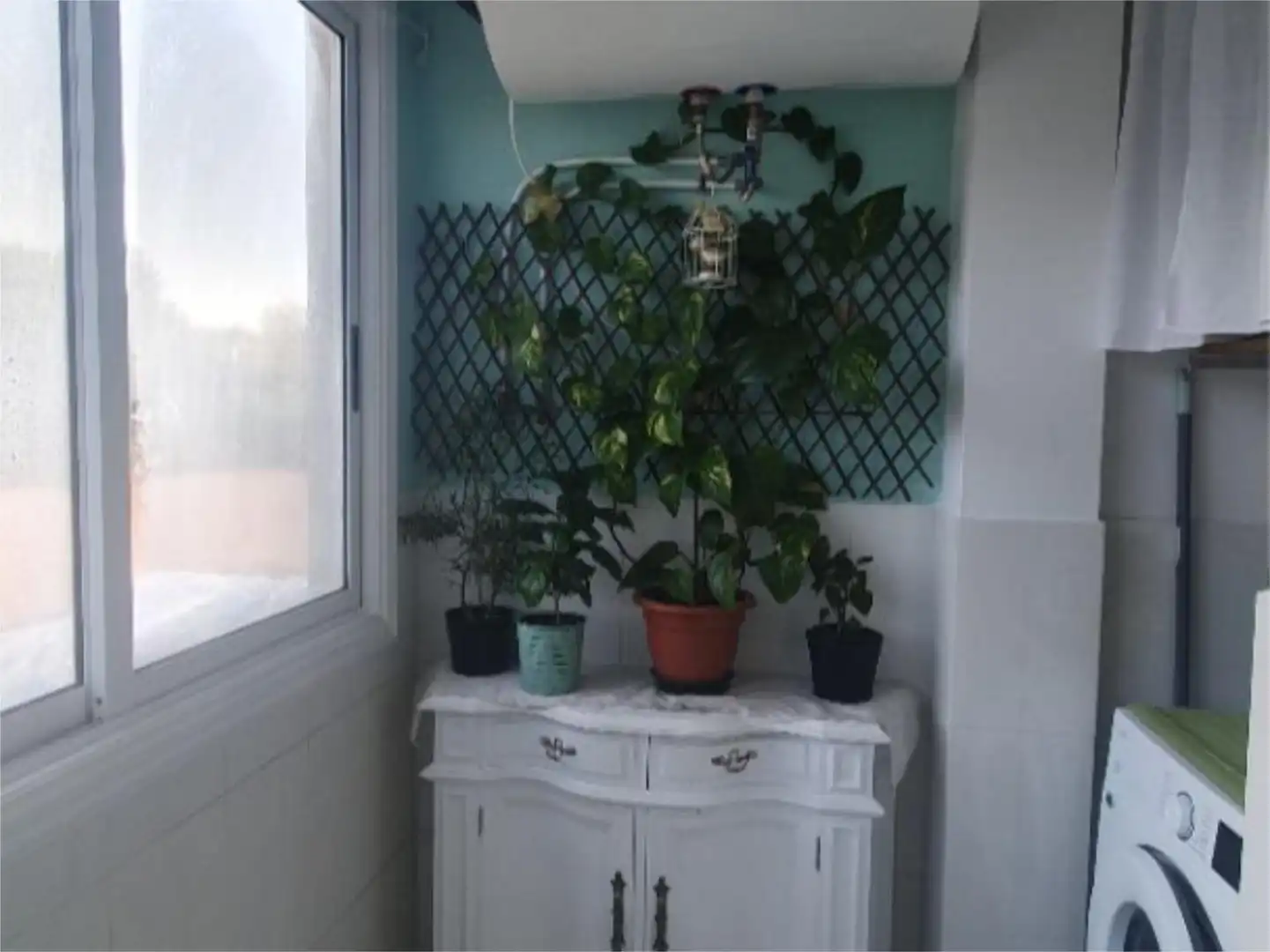 Terrasse von Wohnung zum Verkauf in Betanzos mit Heizung, Parkett und Abstellraum