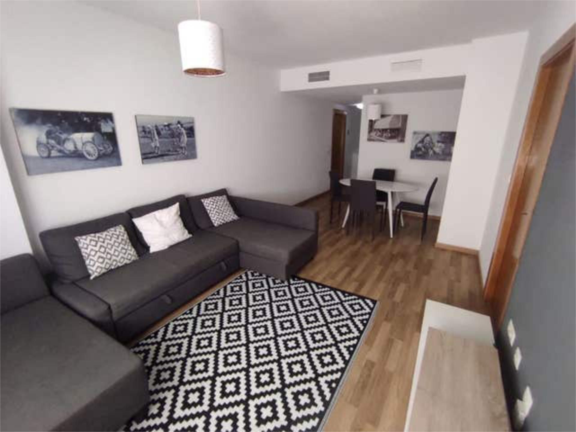 Living room of Apartments for rent in  Murcia Capital  with Heating, Terrace and Furnished