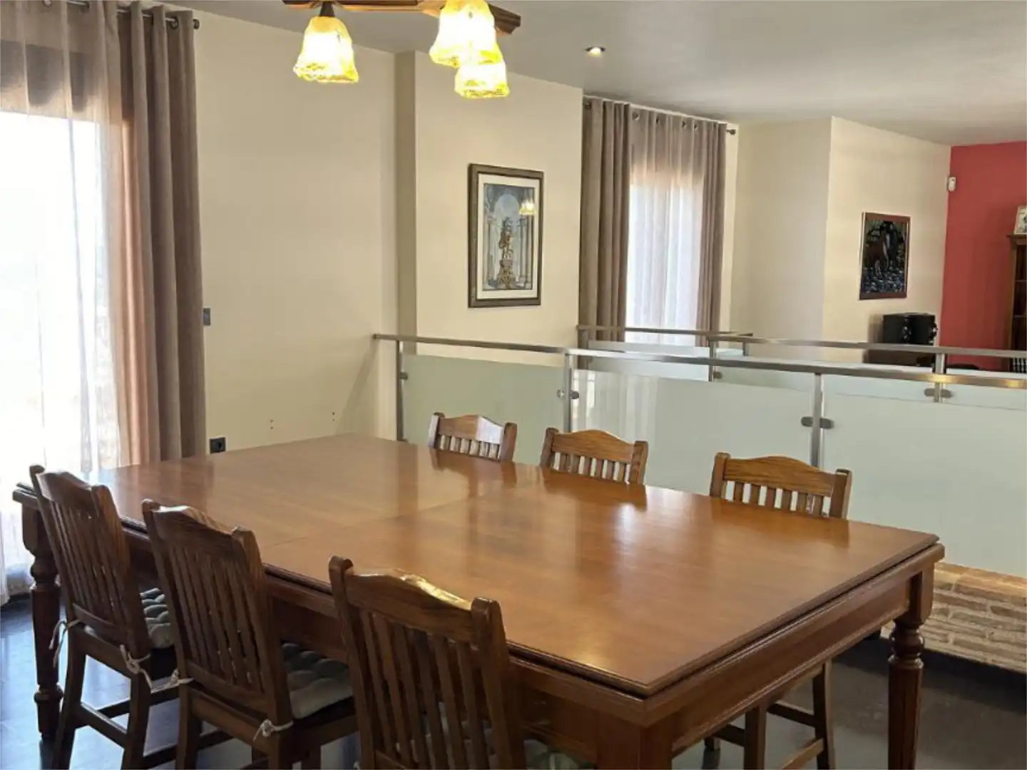 Habitació a Calle Mayor, 2, El Esparragal Menjador de Casa o xalet per a compartir en Murcia amb Aire condicionat, Calefacció i Parquet
