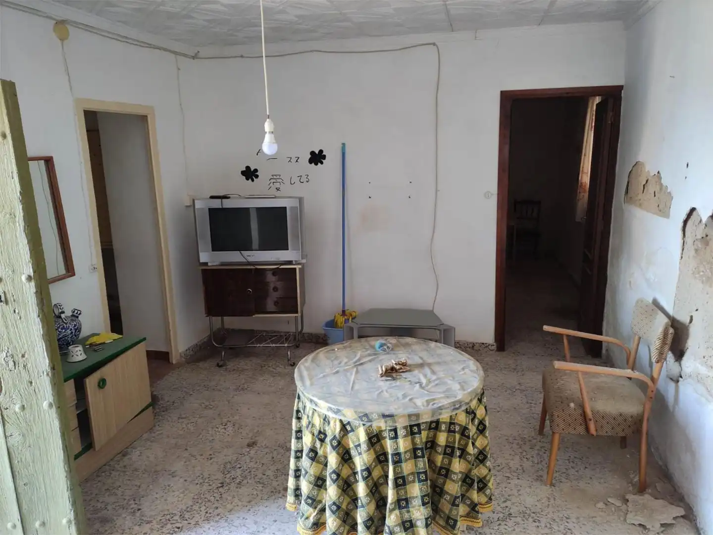 Sala d'estar de Finca rústica en venda en Murcia amb Terrassa, Traster i Piscina