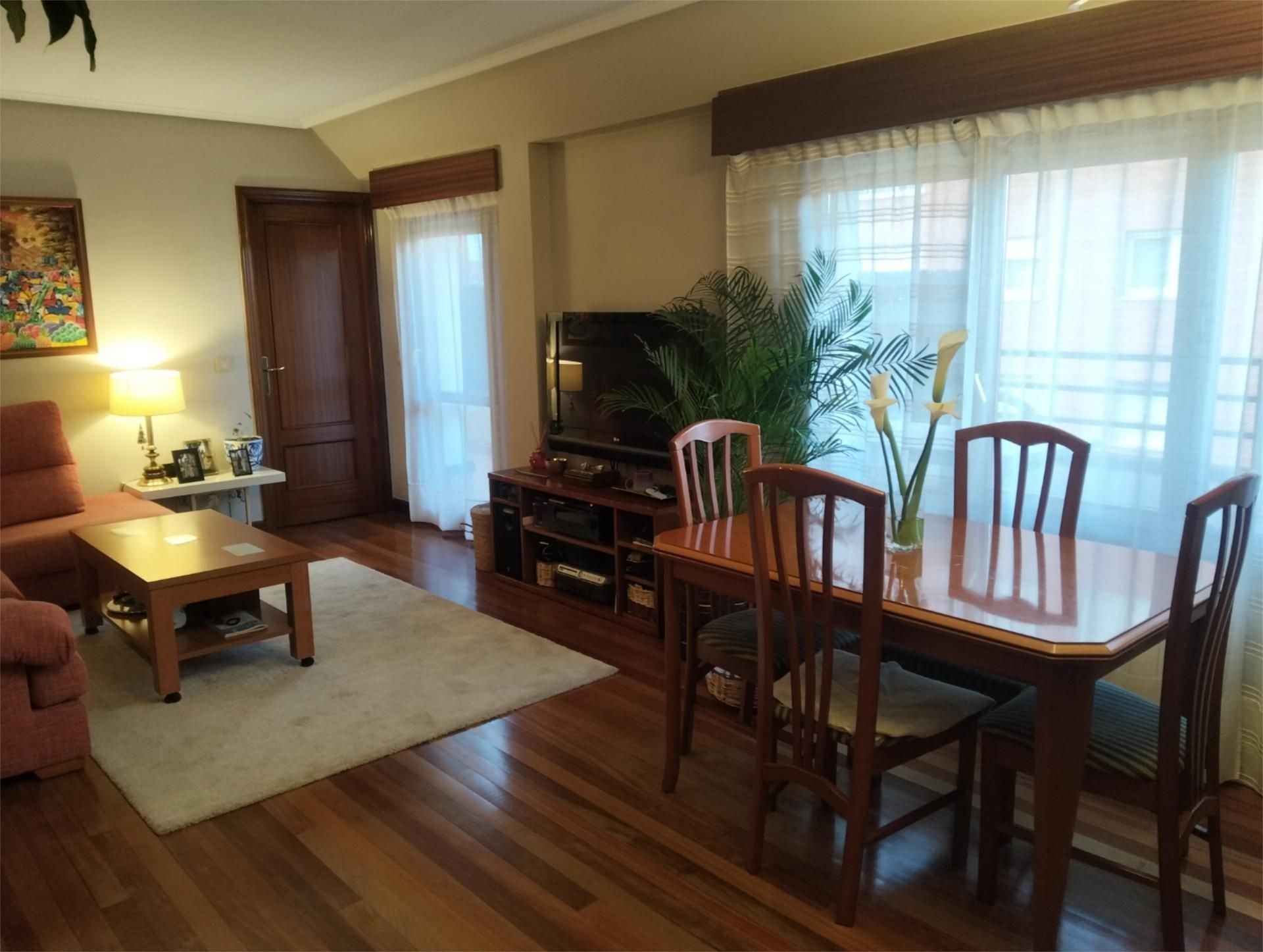 Wohnzimmer von Wohnung zum Verkauf in Santurtzi  mit Terrasse und Balkon