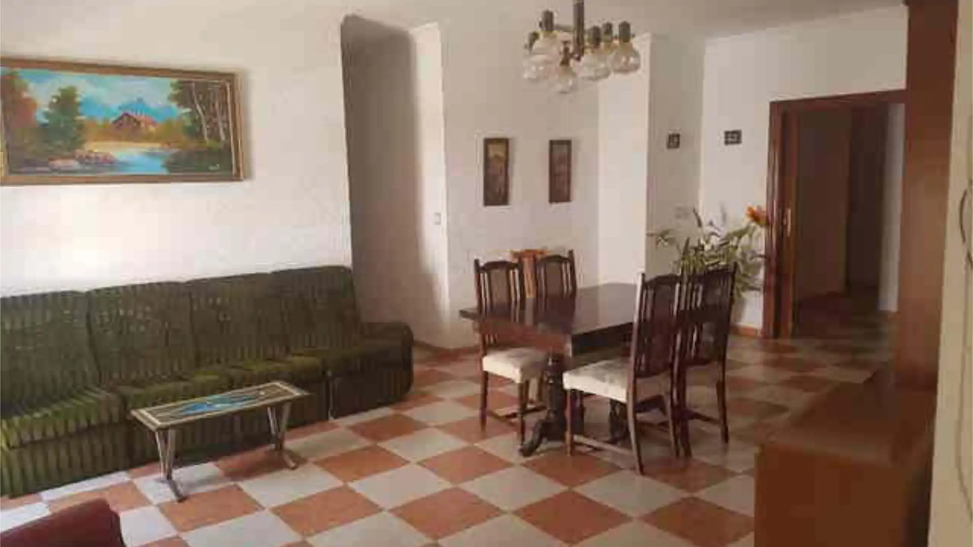 Dining room of Flat for rent in Santa Bárbara de Casa  with Terrace and Furnished