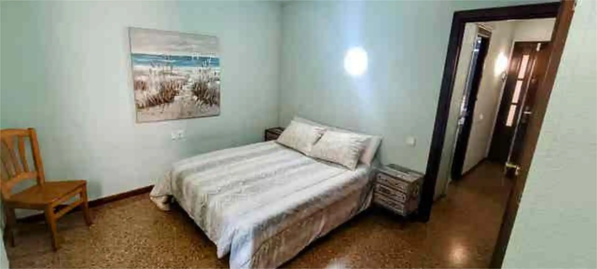 Habitación de Apartamento de alquiler en Salou con Calefacción, Jardín privado y Terraza