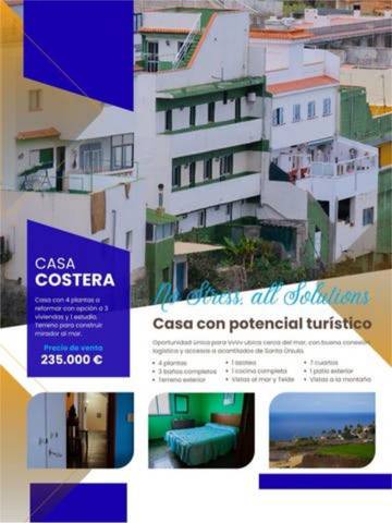 Casa adosada en Venta en La Vera - El Farrobillo - Tosca de Ana María