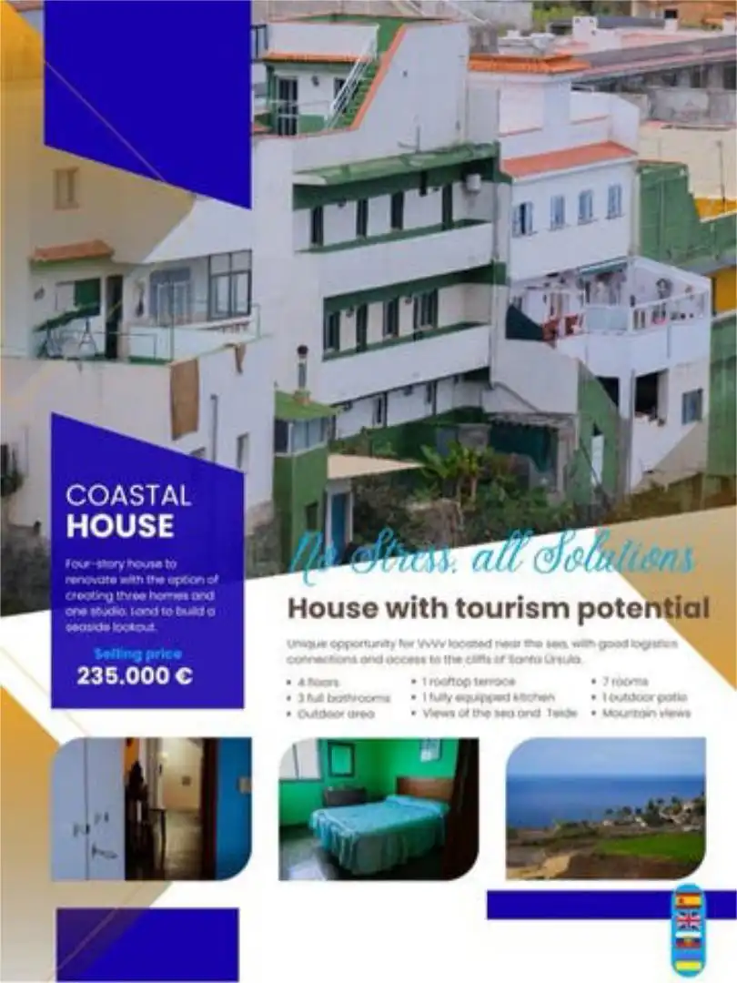 Casa adosada en venta en La Vera - El Farrobillo - Tosca de Ana María Casa adosada en venta en Santa Úrsula