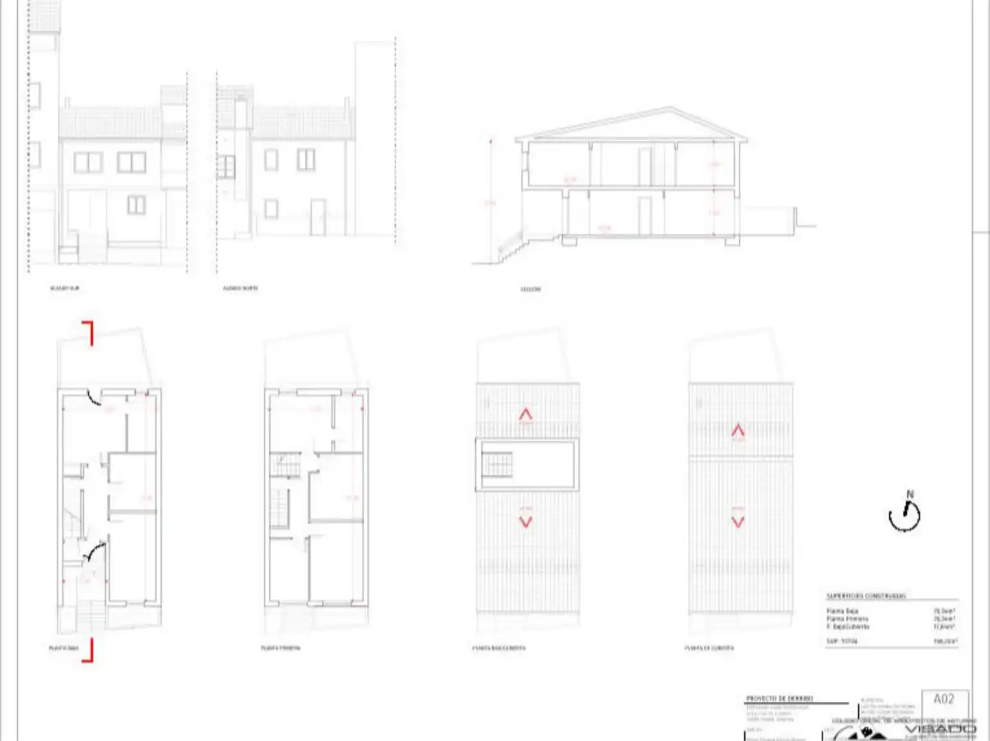 Casa adosada en venta en Calle Cruz, 10, Luanco - Aramar - Antromero