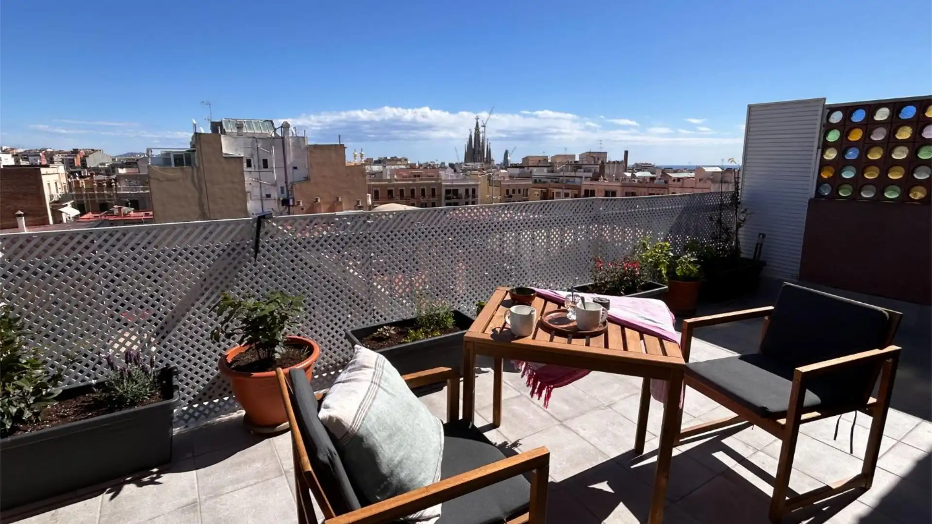 Terraza de Ático en venta en  Barcelona Capital con Aire acondicionado, Terraza y Balcón