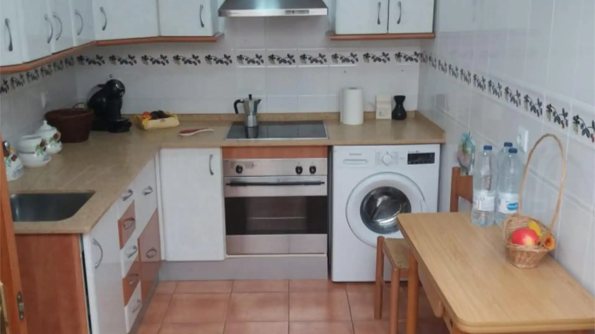 Cocina de Piso de alquiler en San Fernando con Aire acondicionado, Calefacción y Amueblado