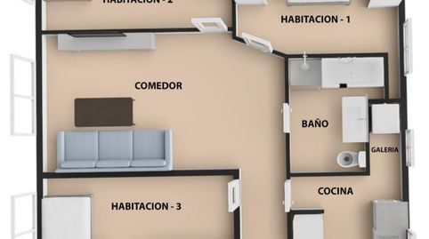 Photo 2 of Flat for sale in Carrer Blasco Ibáñez, 2, Beniparrell, Valencia