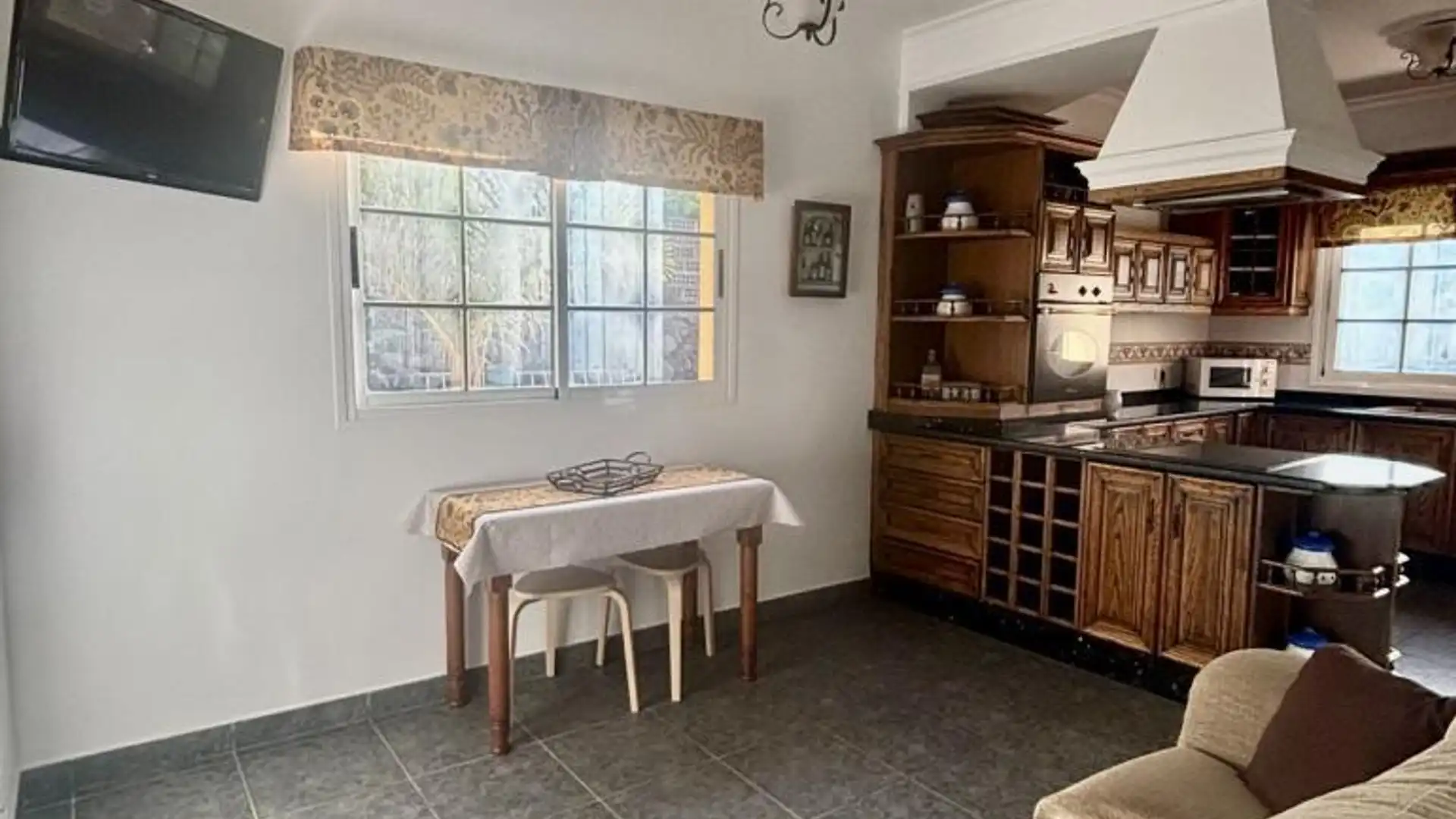 Kitchen of Apartments for rent in Frontera  with Furnished and Community parking