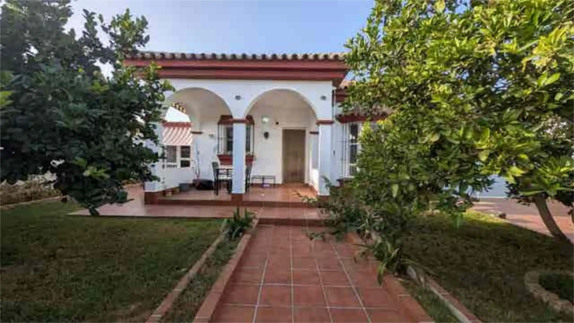 Jardín de Casa adosada en venta en Chiclana de la Frontera