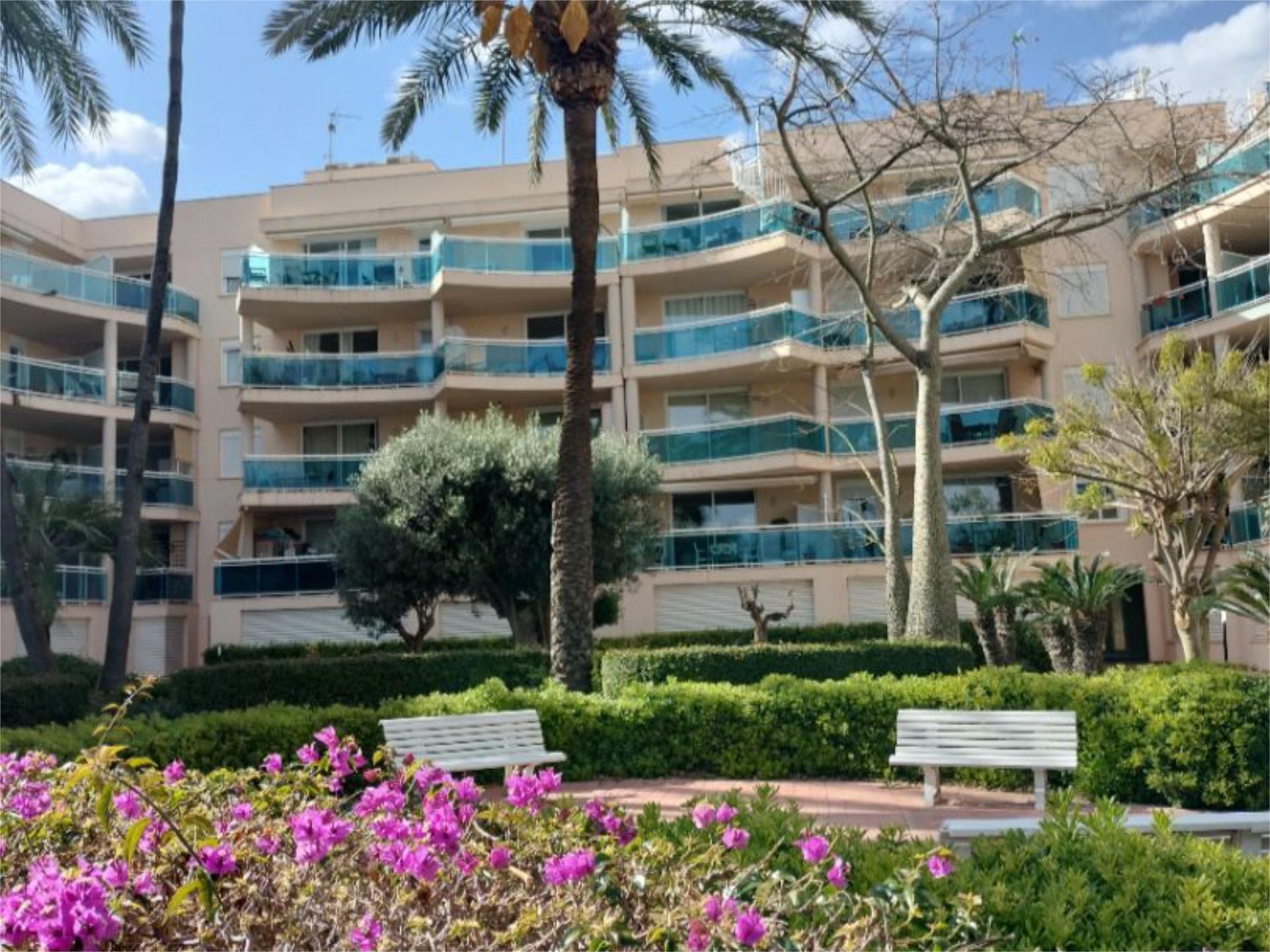 Exterior view of Flat for rent in Eivissa  with Air Conditioner, Swimming Pool and Balcony