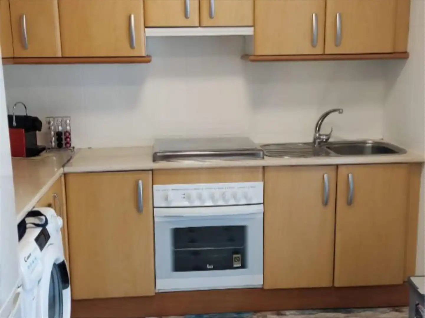 Piso en venta en Calle Mar de Cristal, 44, San Román de los Montes Cocina de Piso en venta en San Román de los Montes con Aire acondicionado, Calefacción y Jardín privado