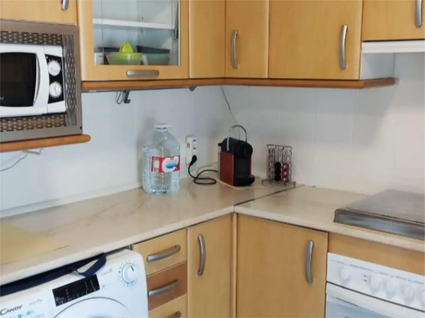 Piso en venta en Calle Mar de Cristal, 44, San Román de los Montes Cocina de Piso en venta en San Román de los Montes con Aire acondicionado, Calefacción y Jardín privado