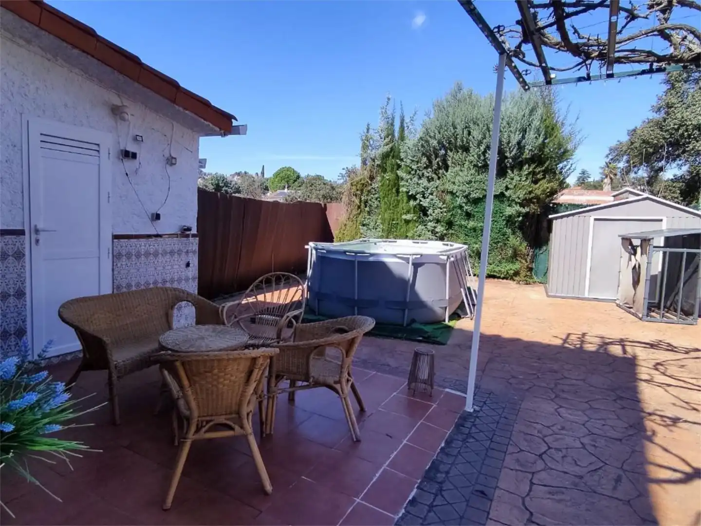 Piso en venta en Calle Mar de Cristal, 44, San Román de los Montes Jardín de Piso en venta en San Román de los Montes con Aire acondicionado, Calefacción y Jardín privado