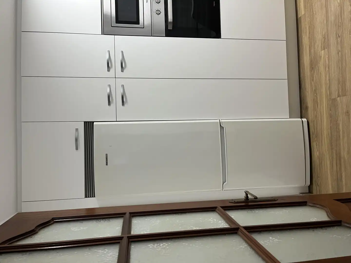 Kitchen of Study for share in Langreo  with Parquet flooring, Furnished and Video intercom