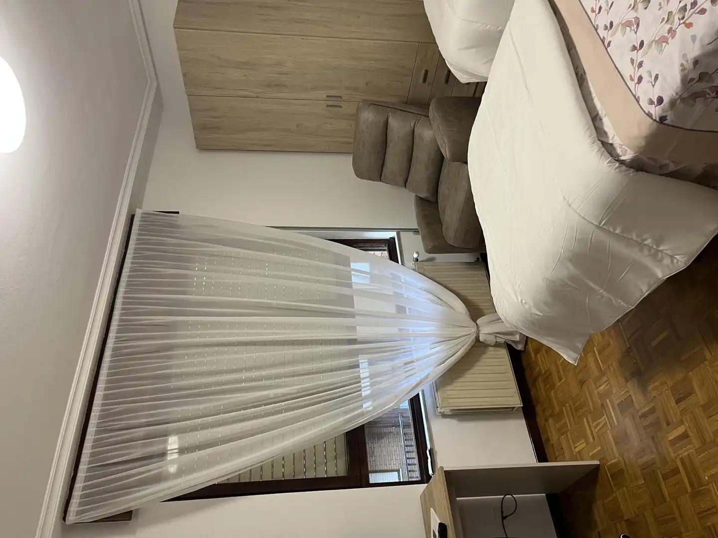 Bedroom of Study for share in Langreo  with Parquet flooring, Furnished and Video intercom
