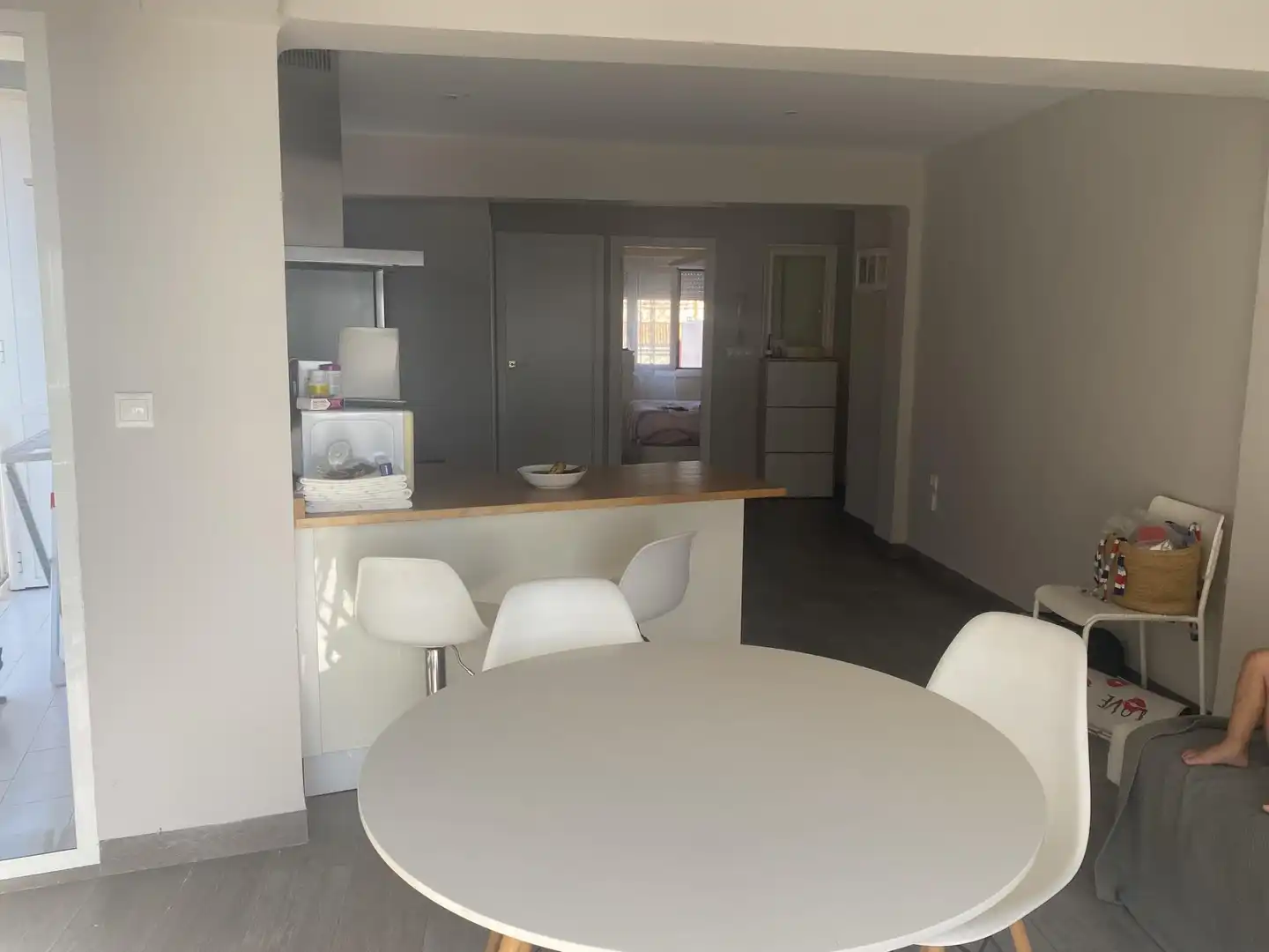 Flat for rent in Carrer d'Isaac Peral, 21, El Perelló Kitchen of Flat for rent in Sueca with Air Conditioner, Heating and Furnished