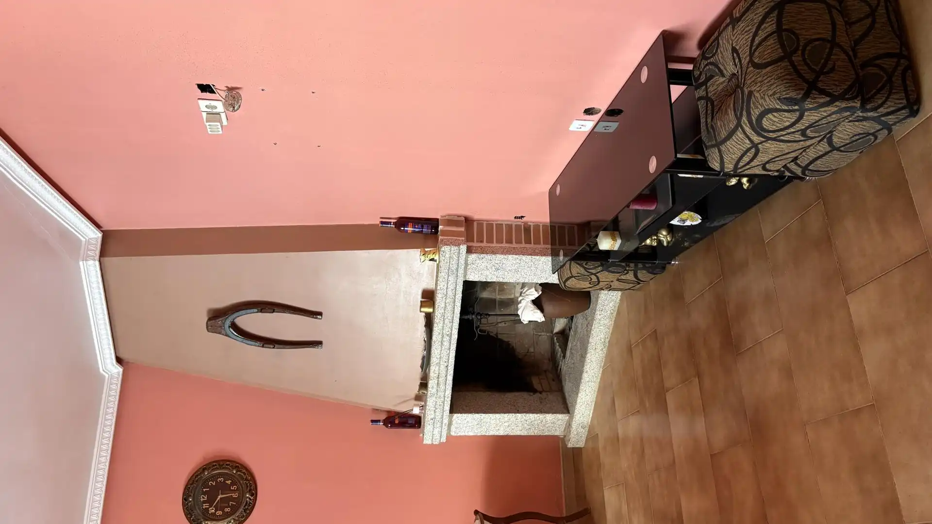 Sala de estar de Casa adosada en venta en Valdemorales con Amueblado