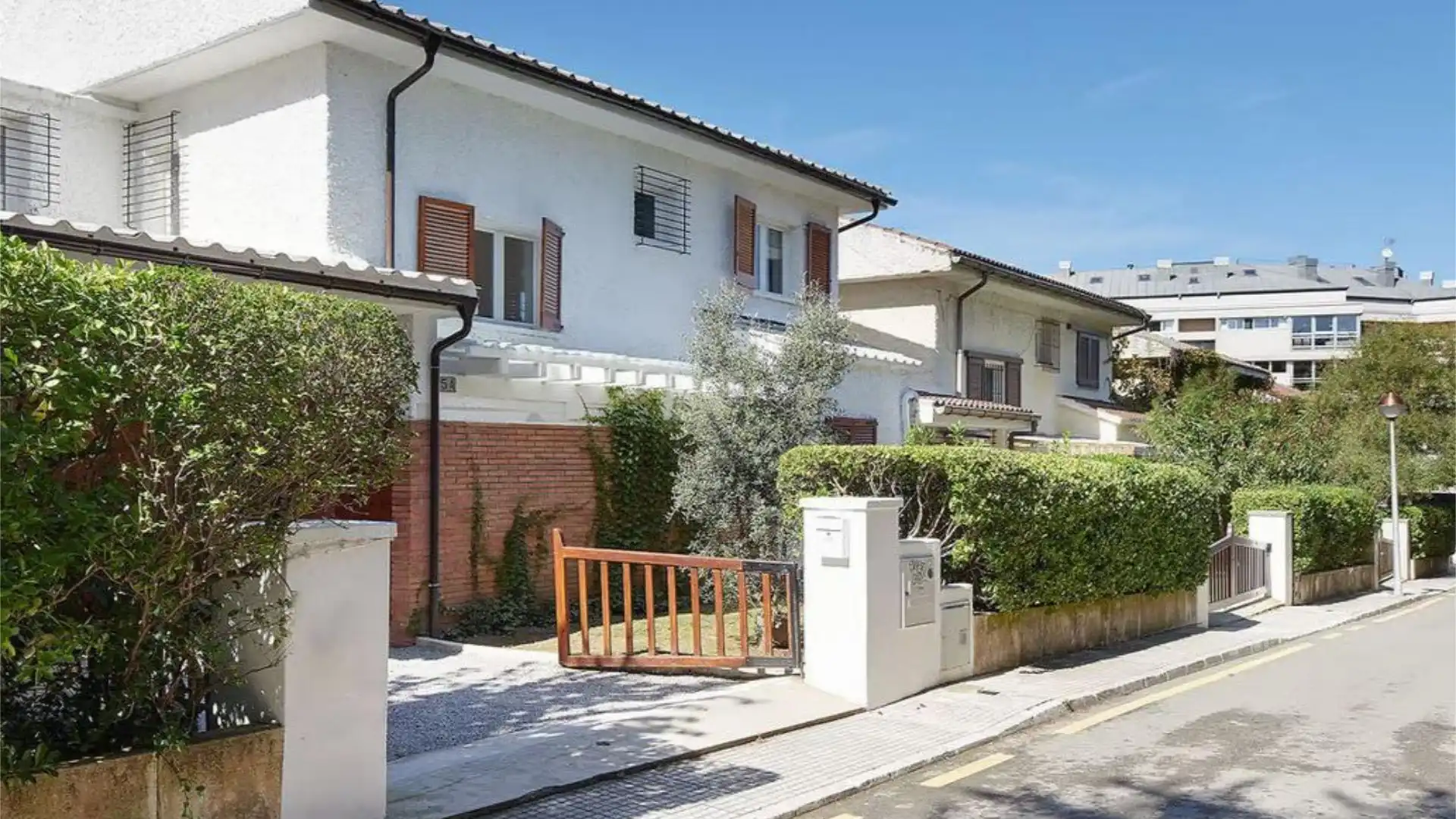 Vista exterior de Casa o xalet de lloguer en Zarautz amb Aire condicionat, Calefacció i Moblat