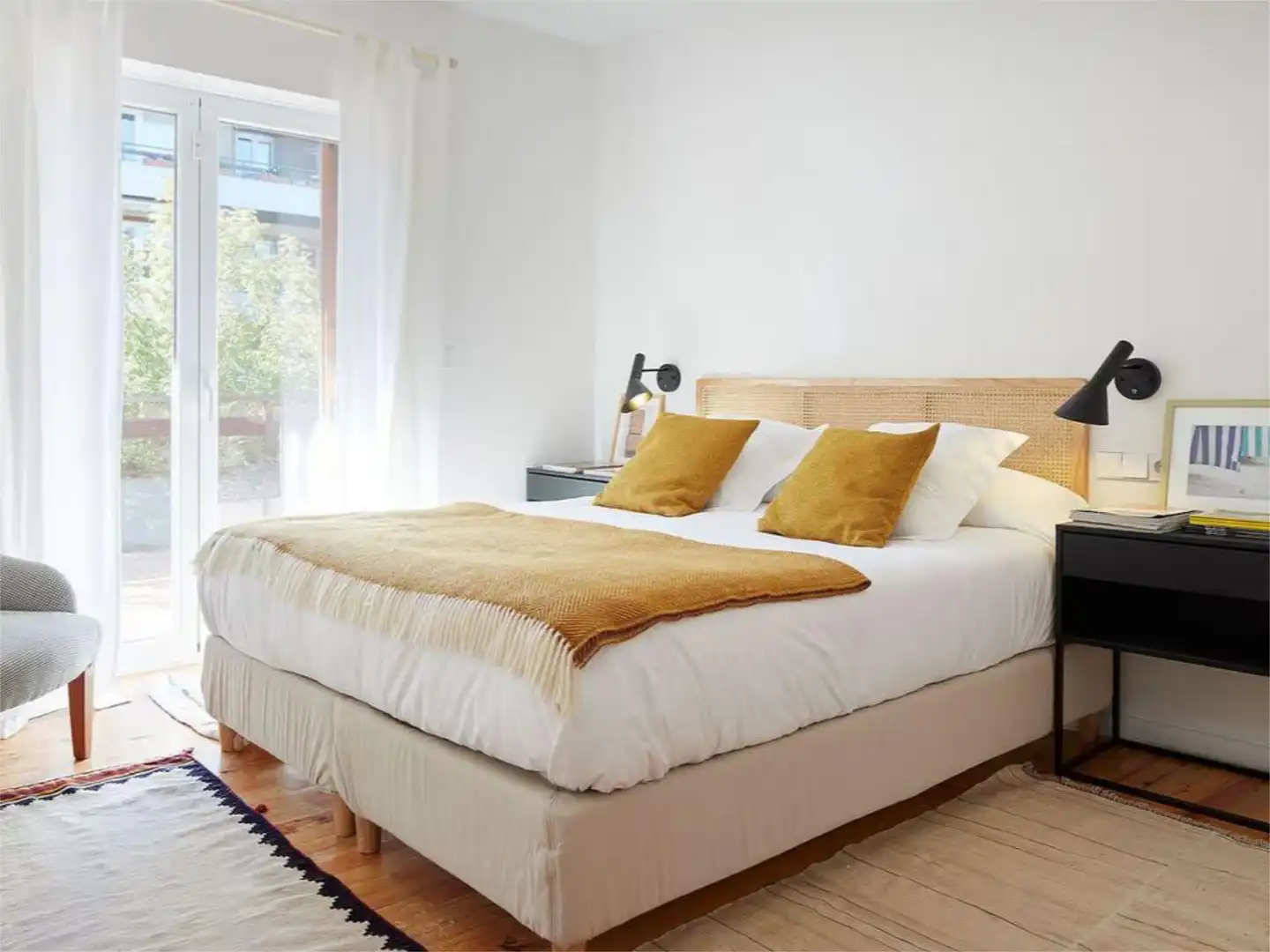 Casa o xalet de lloguer a Aresti Kalea, 3, Zarautz Dormitori de Casa o xalet de lloguer en Zarautz amb Aire condicionat, Calefacció i Moblat