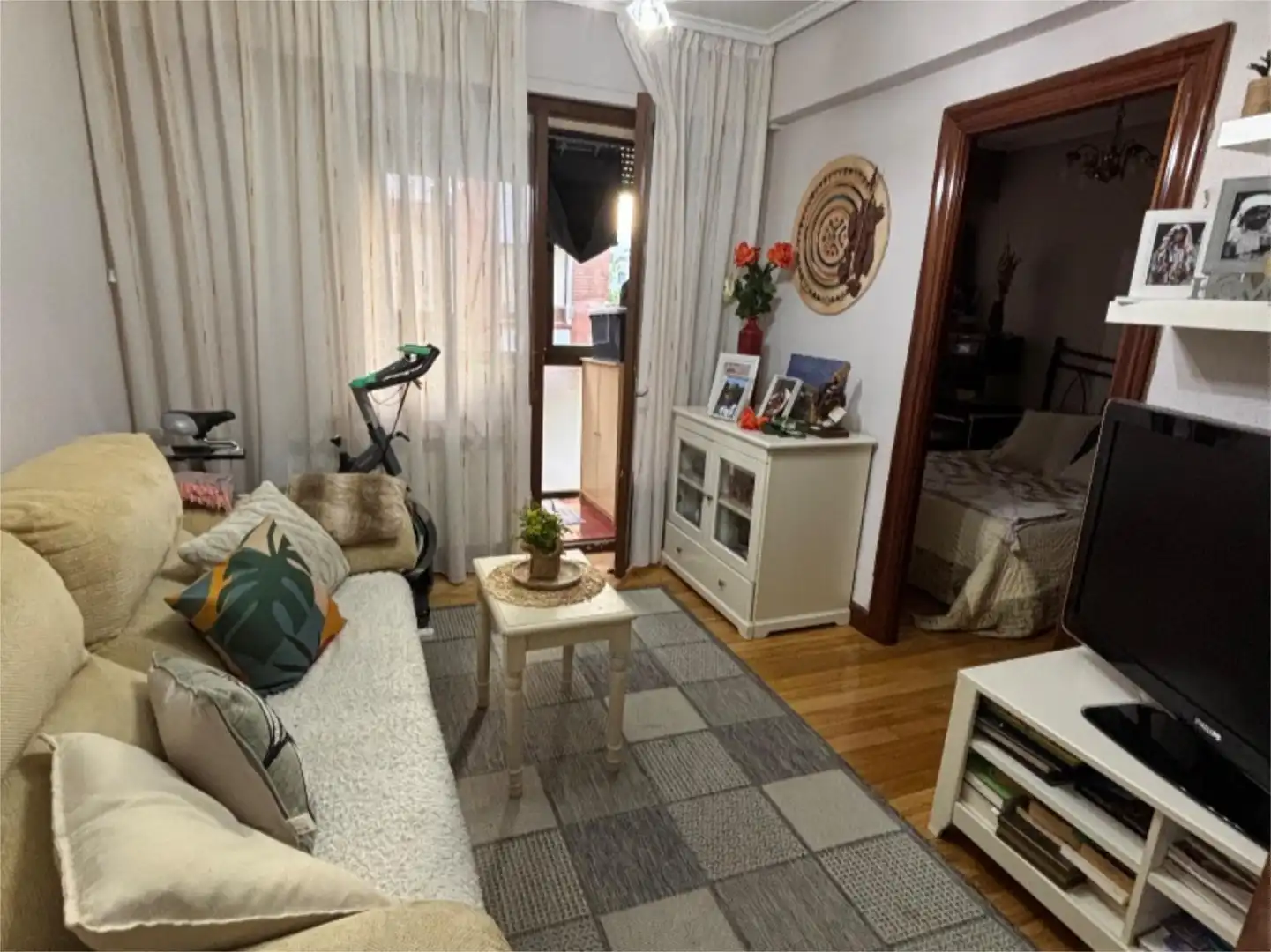 Wohnzimmer von Wohnung zum Verkauf in Gernika-Lumo mit Balkon