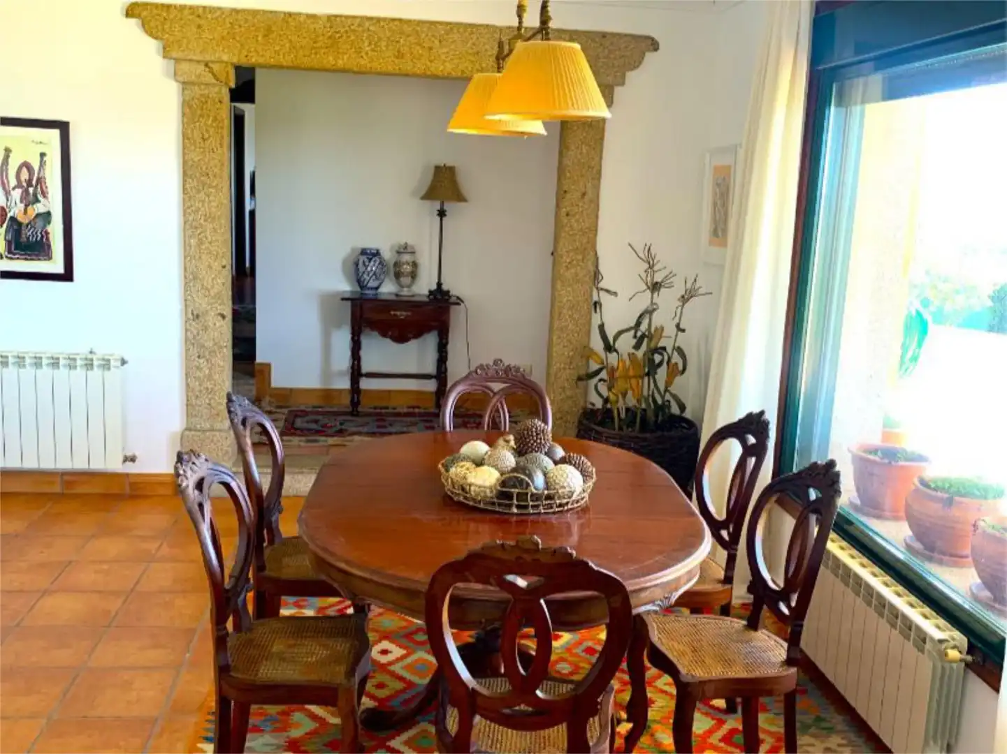 Houses for sale in Lugar Granxa, 44, Dorrón Dining room of Houses for sale in Sanxenxo with Heating, Private garden and Terrace