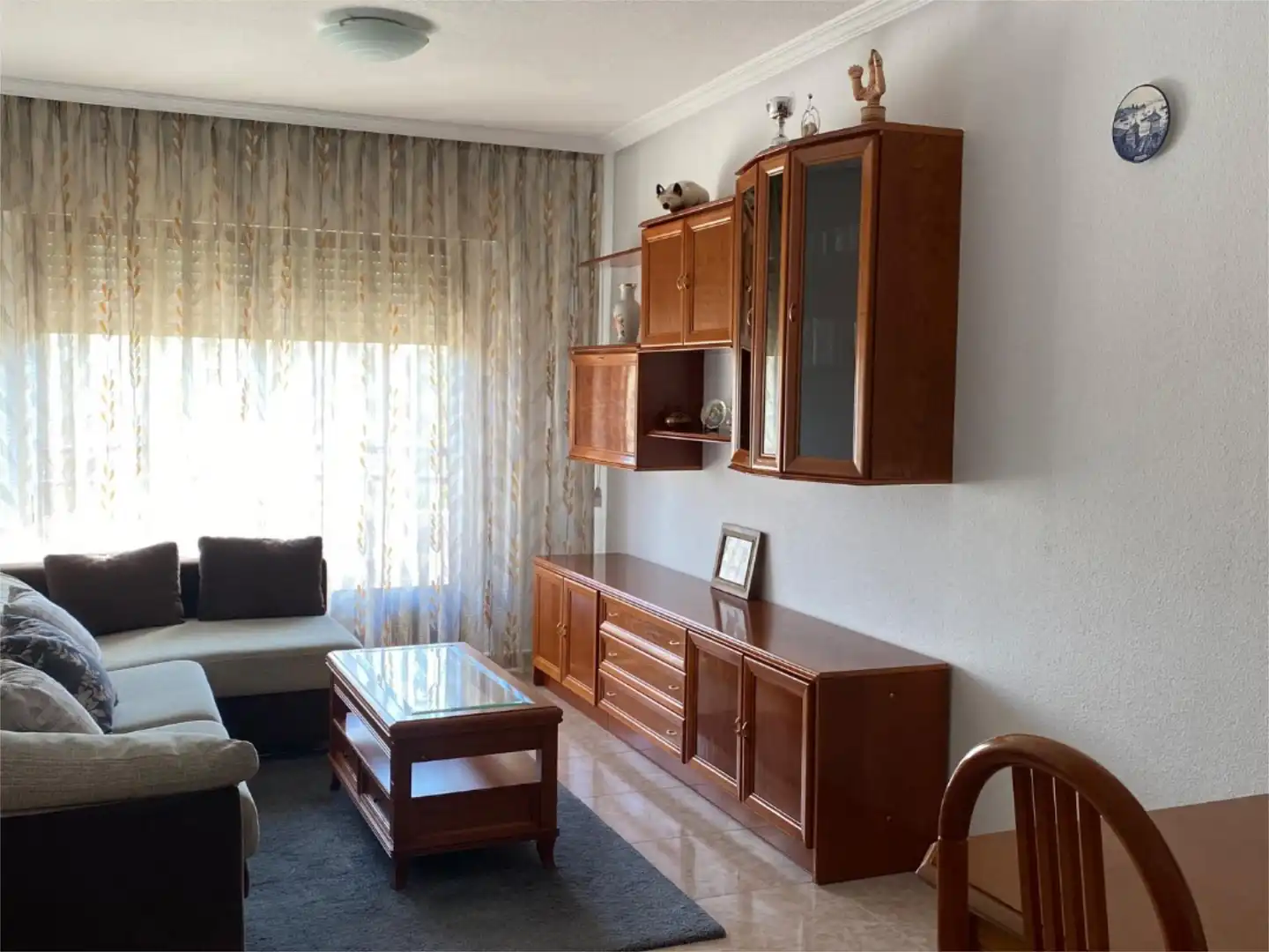Wohnung zur Miete in Calle las Eras, 12, Sur Wohnzimmer von Wohnung zur Miete in Ávila Capital mit Terrasse