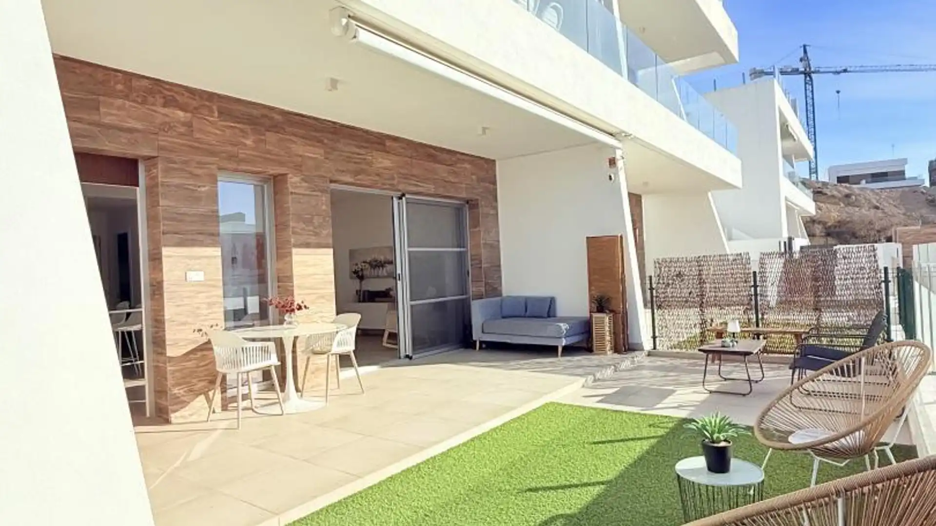 Planta baja en venta en Carrer D'equador, 22, Balcón de Finestrat - Terra Marina Terraza de Planta baja en venta en Finestrat con Aire acondicionado, Terraza y Piscina