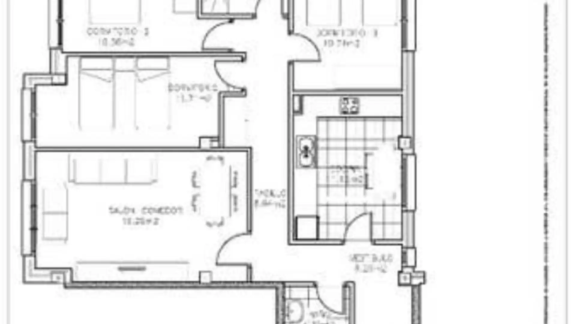 Pis de lloguer en Cuéllar amb Calefacció i Moblat