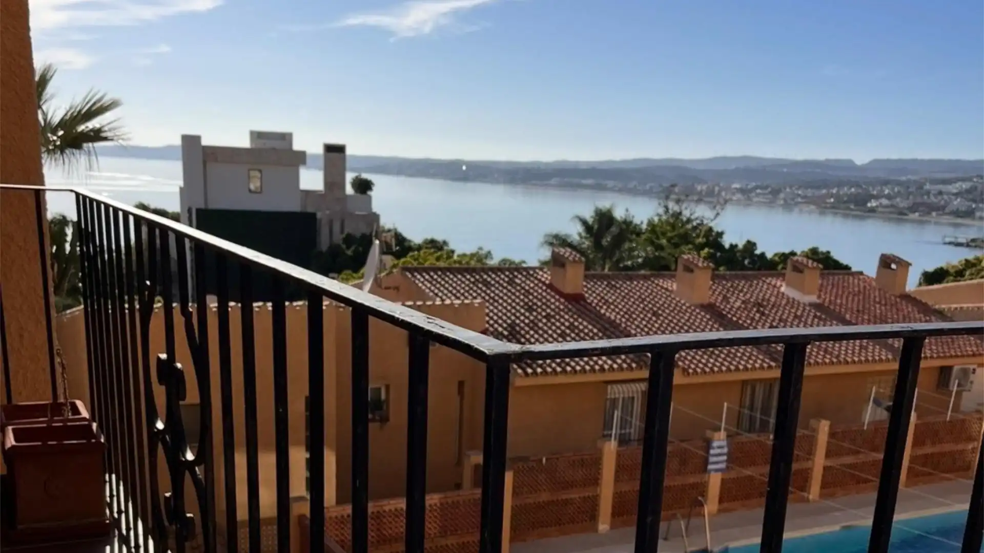 Balcony of Flat for sale in Estepona  with Air Conditioner, Heating and Swimming Pool