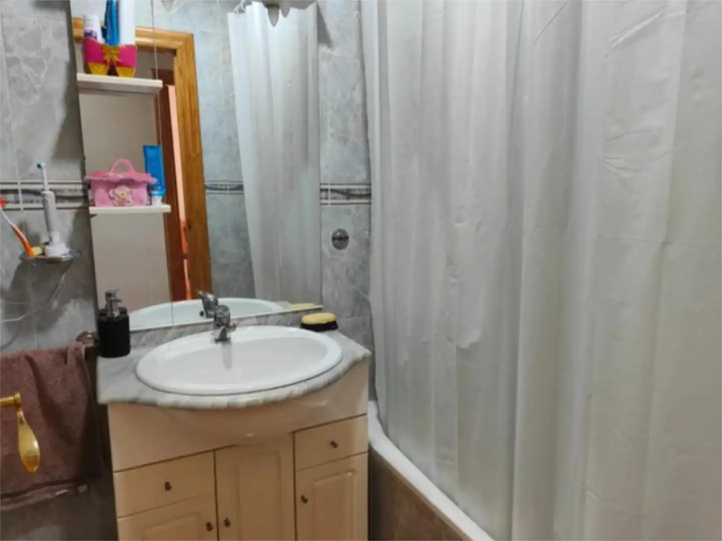 Flat for rent in Carretera Nora Guadalupe, 1, Guadalupe Bathroom of Flat for rent in Murcia with Air Conditioner, Furnished and Balcony