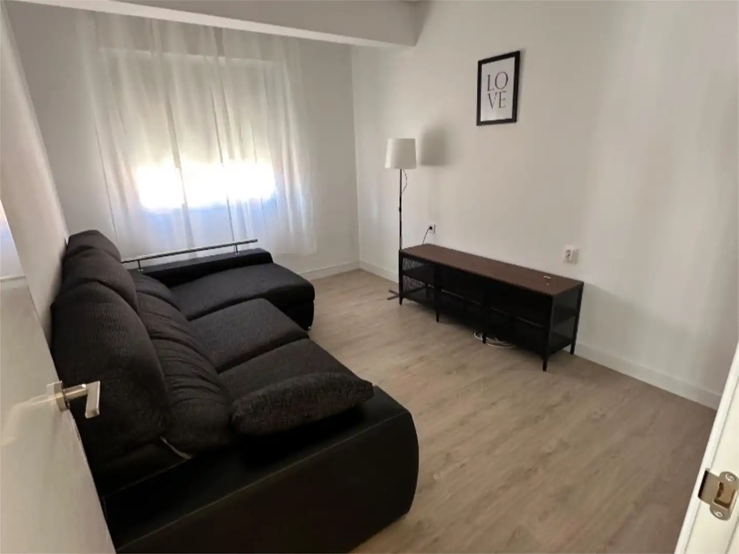 Sala d'estar de Pis de lloguer en Miranda de Ebro amb Calefacció, Moblat i Videoporter