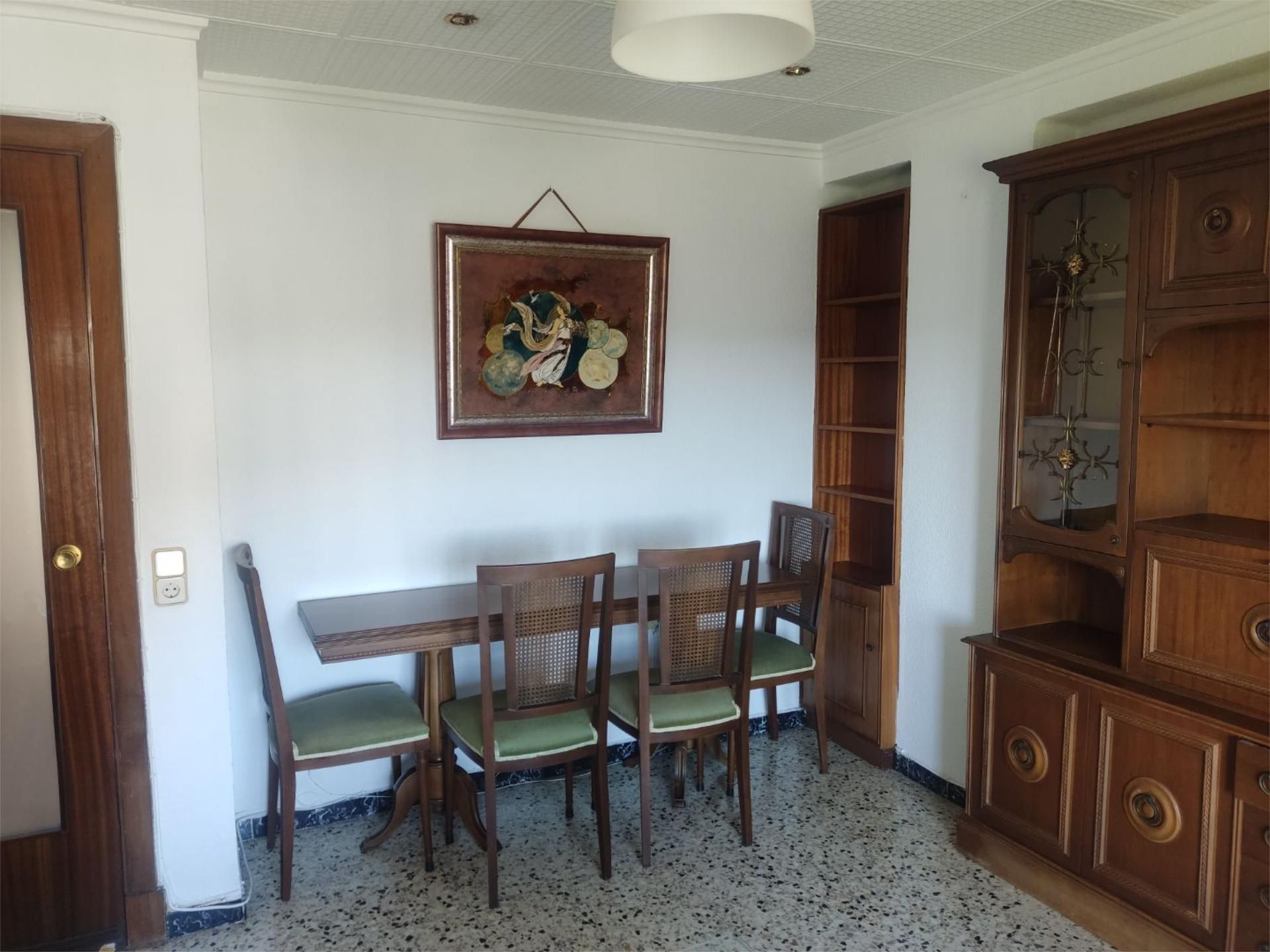 Piso de alquiler en Calle de Don Álvaro de Bazán, 2, Romareda Comedor de Piso de alquiler en Zaragoza Capital con Aire acondicionado, Calefacción y Terraza