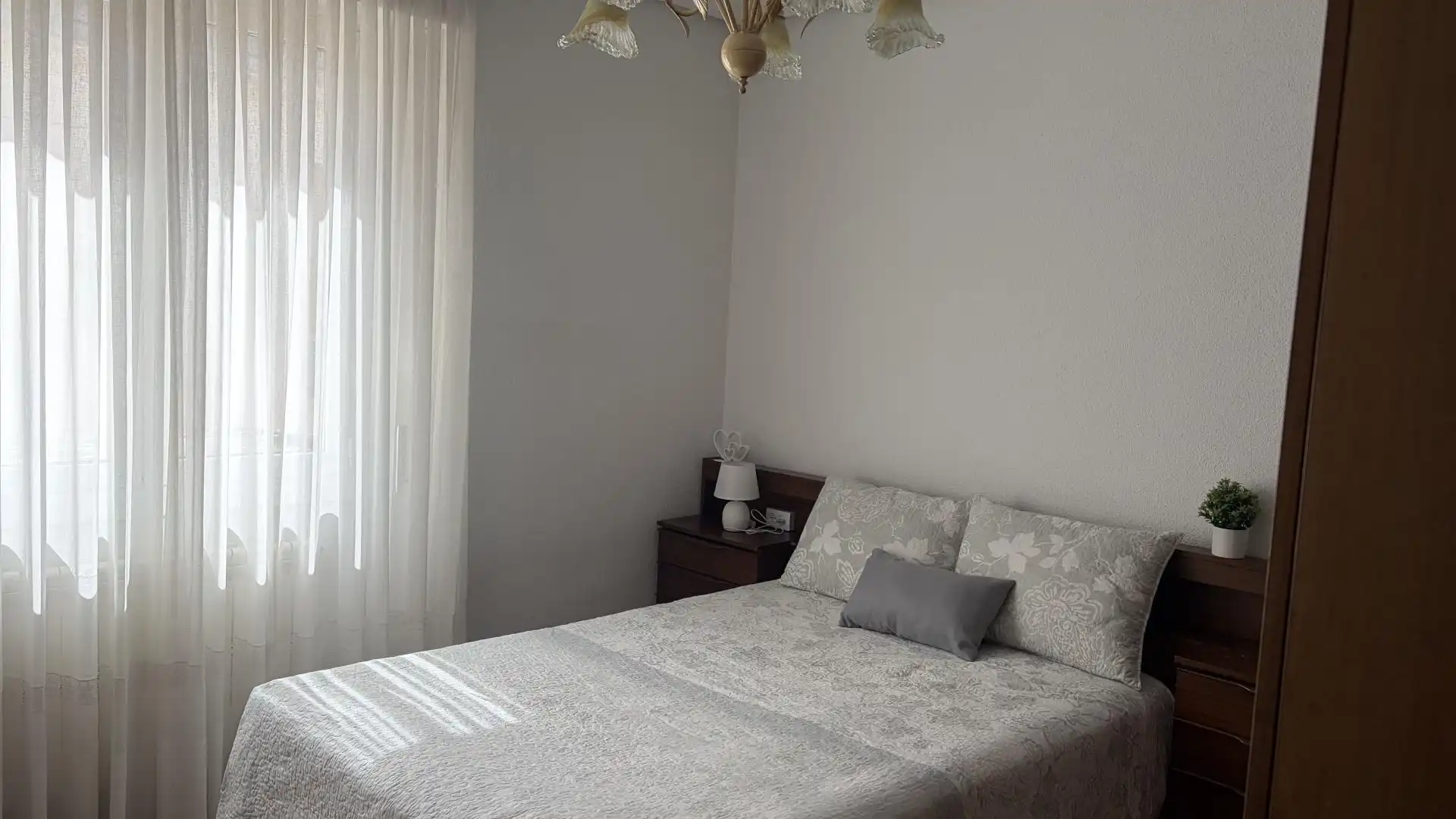Bedroom of Flat for rent in Nájera  with Heating, Terrace and Furnished